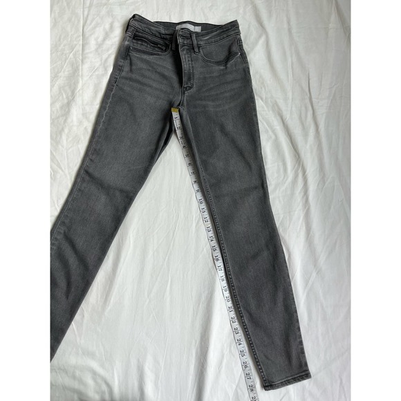 Athleta Skinny Grey Charcoal Wash Sculptek Jeans Size 4 Stretchy Denim Essential - Picture 8 of 10